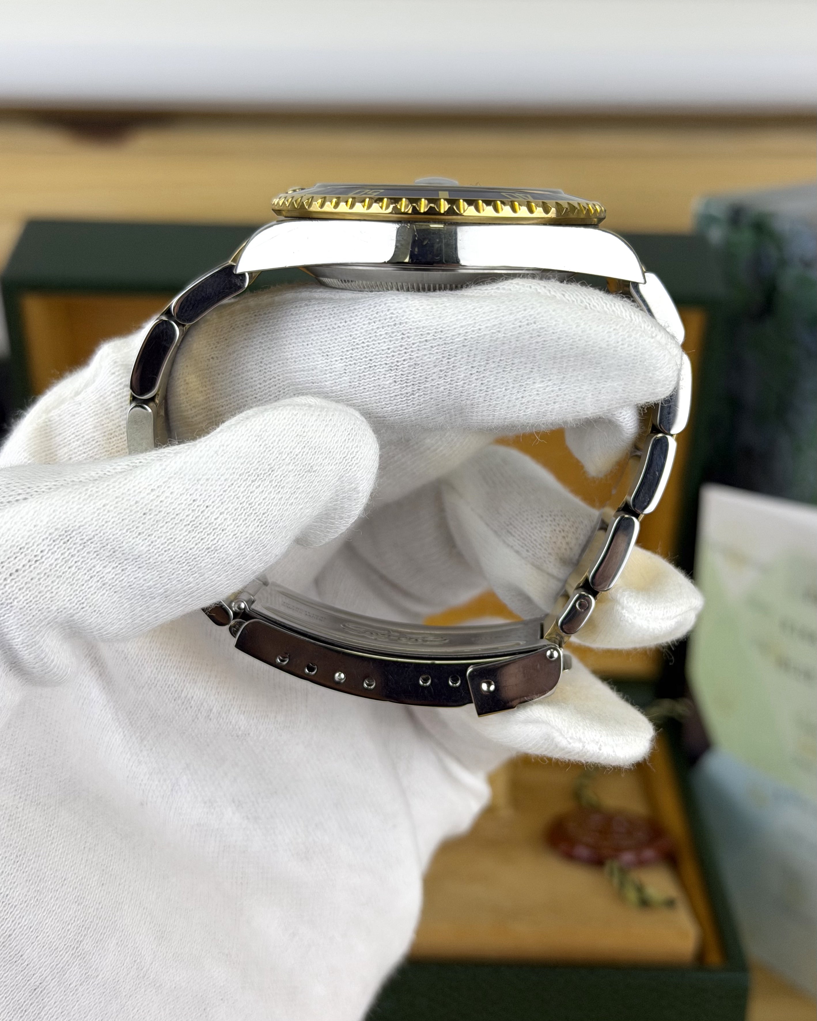 Rolex Submariner 16613 Bluesy Two Tone Stainless Steel & 18K Yellow Gold